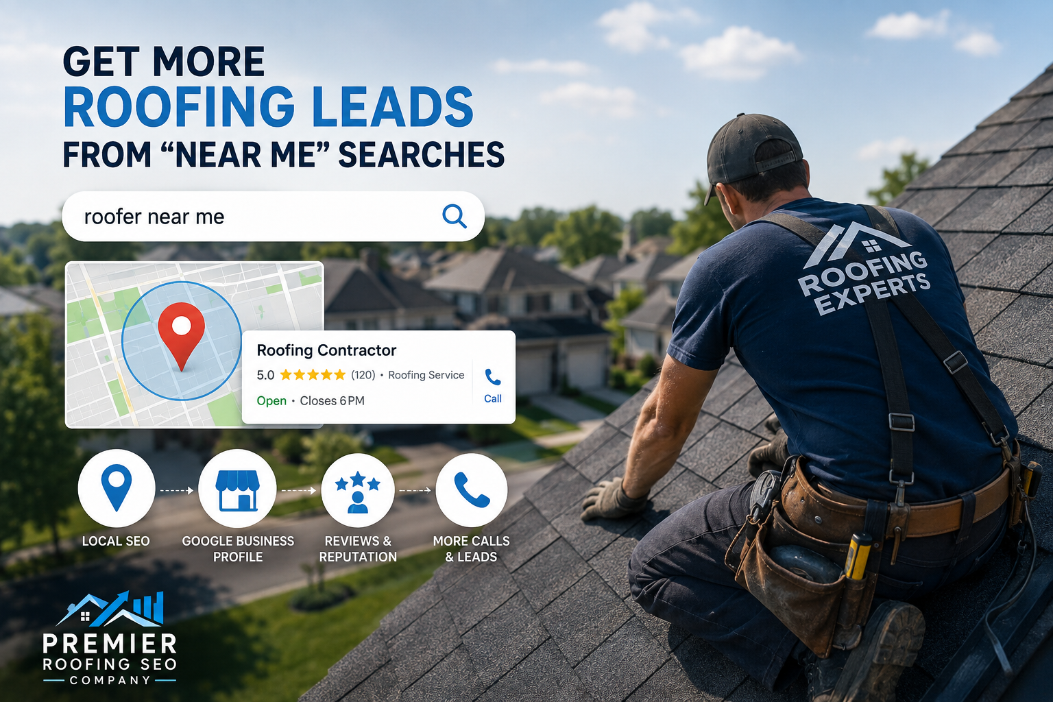 How Can Roofers Get More Leads From “Near Me” Searches?
